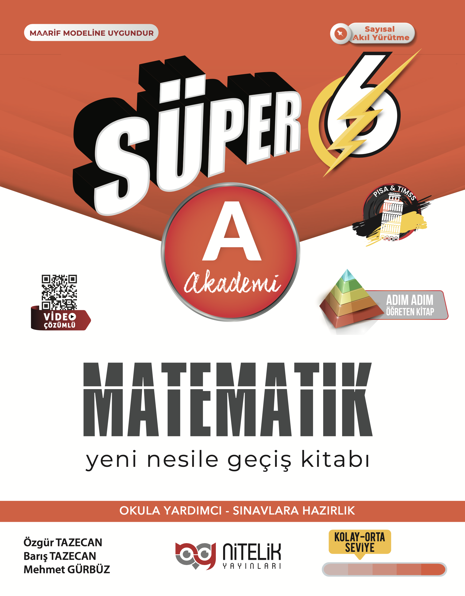 6. SINIF SÜPER MATEMATİK BECERİ TEMELLİ SORU KİTABI (A)